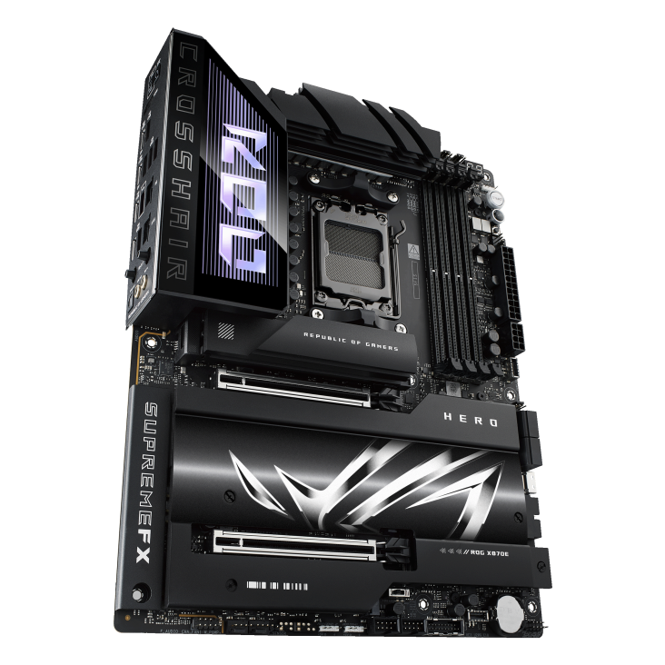 Asus ROG CROSSHAIR X870E HERO ATX  - Carte mère Asus - grosbill-pro.com - 5