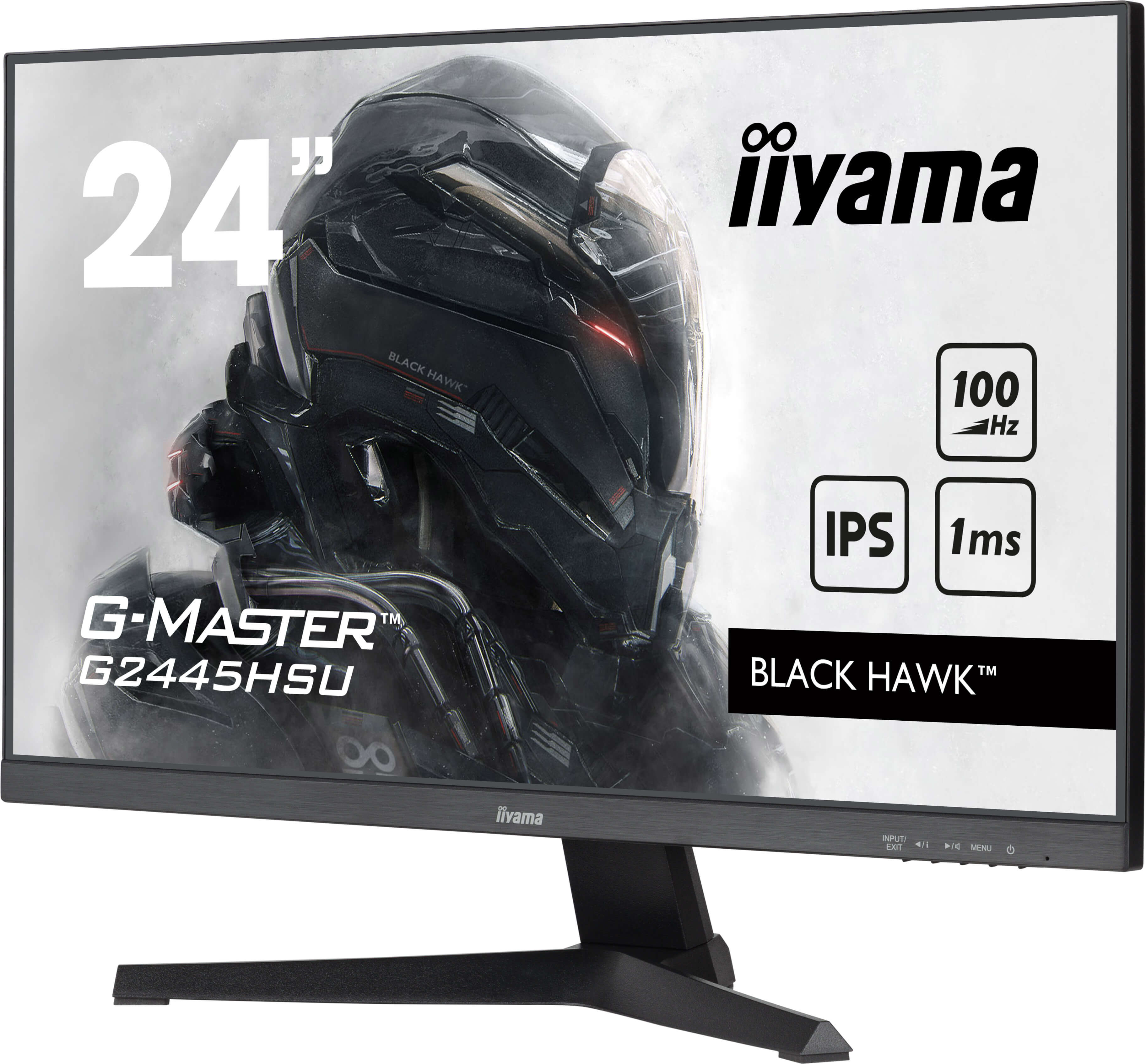 Iiyama 24"  G2445HSU-B2 - Ecran PC Iiyama - grosbill-pro.com - 4