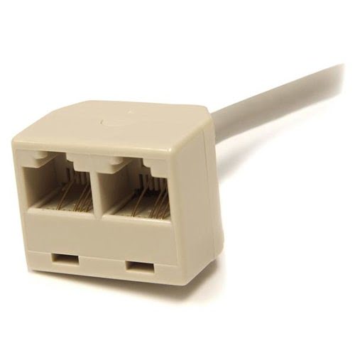 2-to-1 RJ45 Splitter Cable Adapter - F/M - Achat / Vente sur grosbill-pro.com - 1