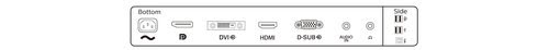 241B8QJEB 23.8 IPS DP HDMI DVI VGA - Achat / Vente sur grosbill-pro.com - 6