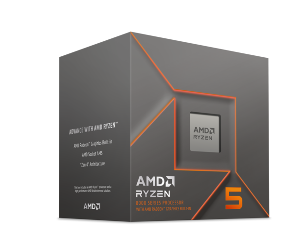 Grosbill Processeur AMD Ryzen 5 8500G - 5GHz/22Mo/AM5/BOX