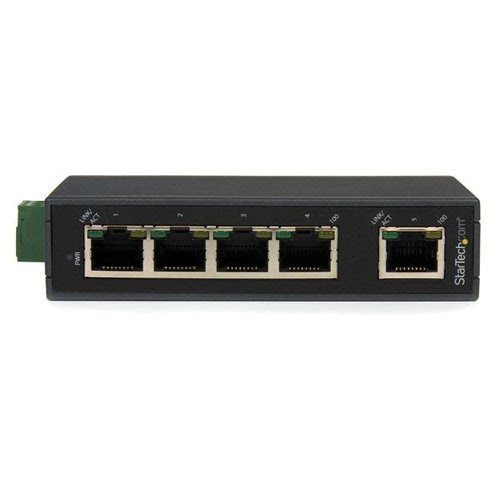 5 Port Industrial 10/100 Ethernet Switch - Achat / Vente sur grosbill-pro.com - 1