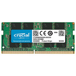 image produit Crucial SO-DIMM 8Go DDR4 2666 CT8G4SFRA266 Grosbill