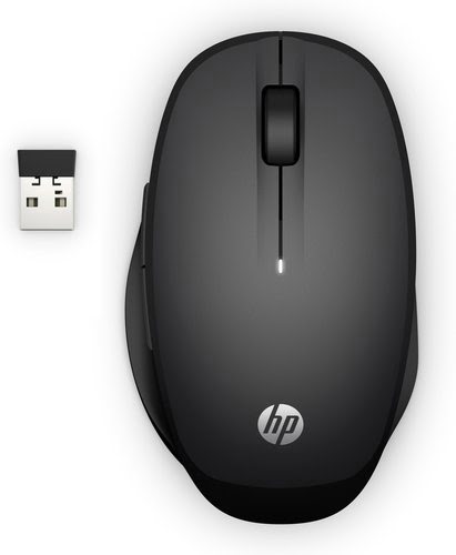 Grosbill Souris PC HP  Dual Mode Black Mouse