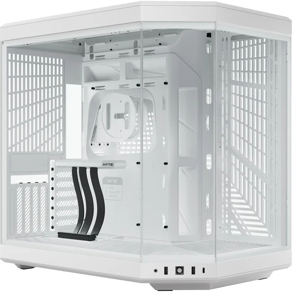 Hyte MT/Sans Alim/E-ATX Blanc - Boîtier PC Hyte - grosbill-pro.com - 0