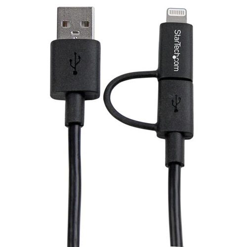 1m Ligthning or Micro USB to USB Cable - Achat / Vente sur grosbill-pro.com - 3