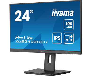 Iiyama 24"  XUB2493HSU-B7 - Ecran PC Iiyama - grosbill-pro.com - 5