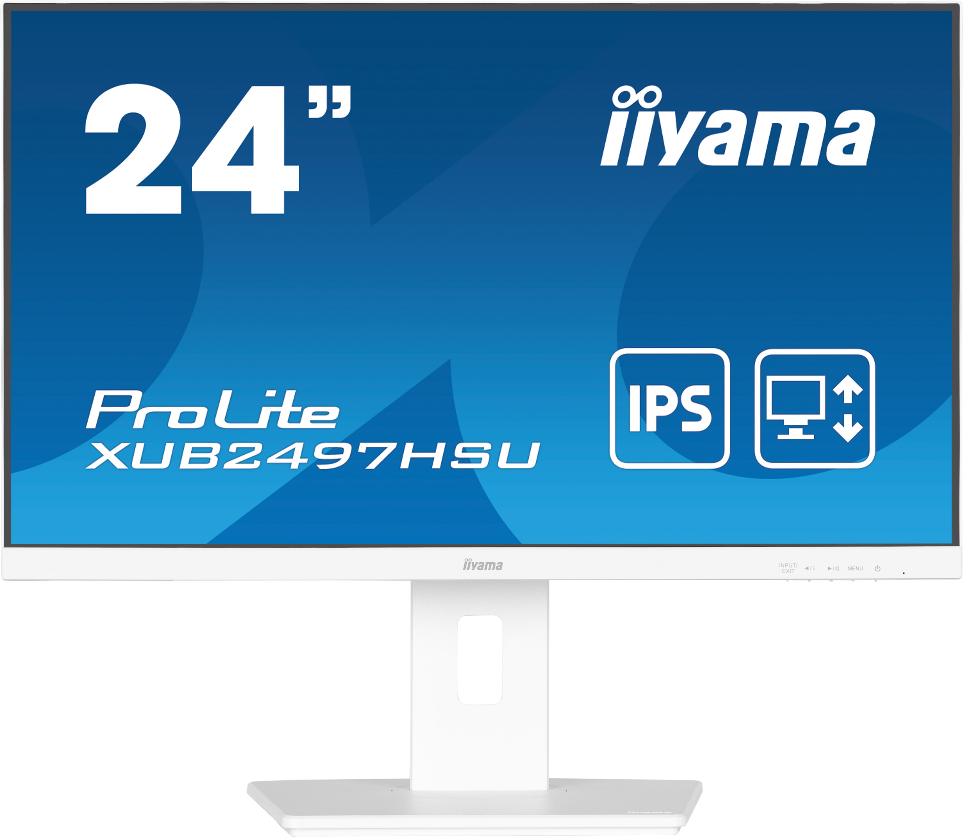 Iiyama 24"  XUB2497HSU-W2 - Ecran PC Iiyama - grosbill-pro.com - 0