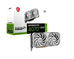 GeForce RTX 4070 Ti SUPER 16G VENTUS 2X WHITE OC-Seconde Vie-Parfait Etat