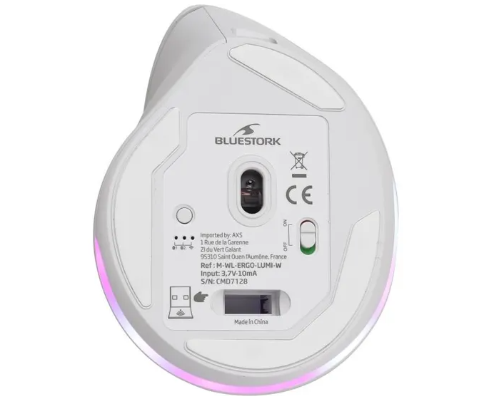 Bluestork Ergo Lumi Right - Souris PC Bluestork - grosbill-pro.com - 5