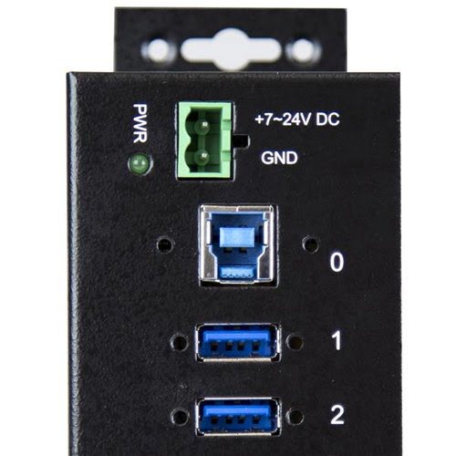 10 Port Industrial USB 3.0 Hub - Metal - Achat / Vente sur grosbill-pro.com - 2