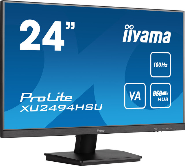 Iiyama 24"  XU2494HSU-B6 -- - Ecran PC Iiyama - grosbill-pro.com - 1