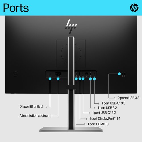 E27k G5 USB-C 4K - Achat / Vente sur grosbill-pro.com - 1