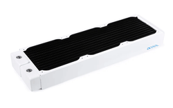 Radiateur 360mm  Blanc -  HPE-45 Full Cuivre