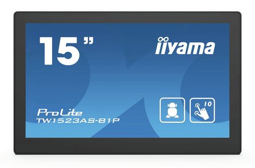 Grosbill Ecran PC Iiyama TW1523AS-B1P/15.6"Panel-PC_Andr.8.1 FHD
