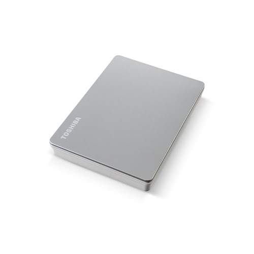 TOSHIBA Canvio Flex 2To 2.5p USB-C External Hard Drive Silver