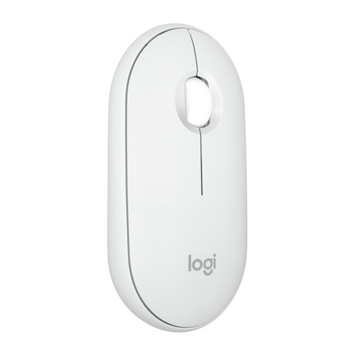 Logitech PEBBLE M350S White - Souris PC Logitech - grosbill-pro.com - 0