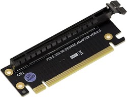 Grosbill Connectique PC Compatible Adaptateur Riser équerre à 90° - Pcie 4.0