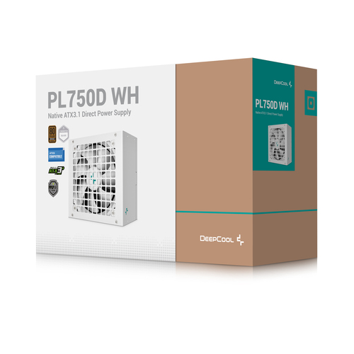 Deepcool PL750D WH - ATX 3.1 750W - 80+ Bronze - Blanc (R-PL750D-FC0W-EU-V2) - Achat / Vente Alimentation sur grosbill-pro.com - 5