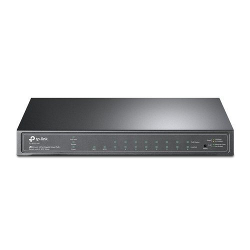 8 Port Smart PoE Switch with 2 SFP ports - Achat / Vente sur grosbill-pro.com - 0