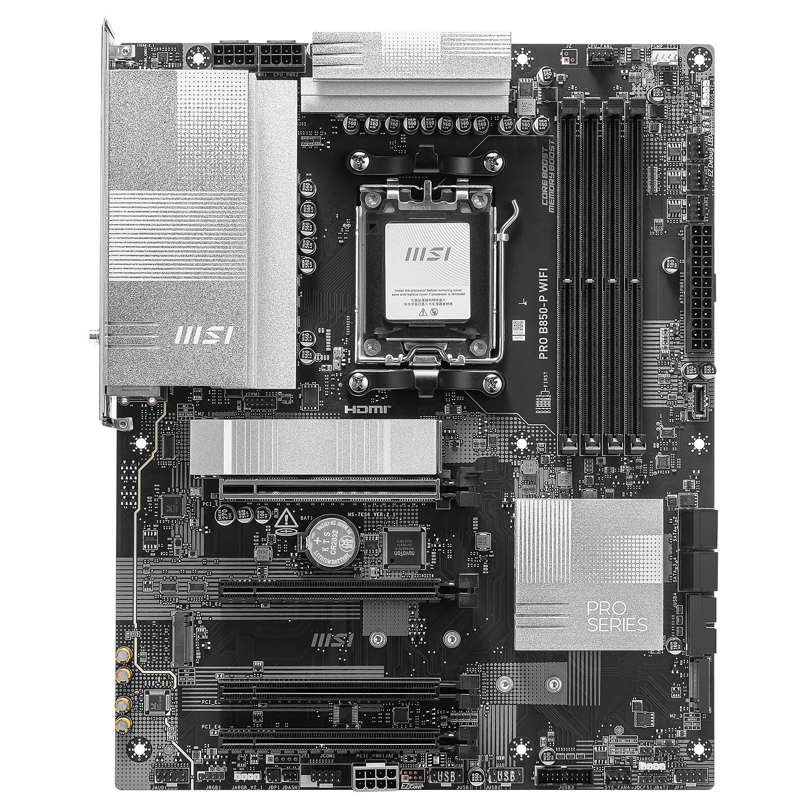 MSI PRO B850-P WIFI ATX  - Carte mère MSI - grosbill-pro.com - 2