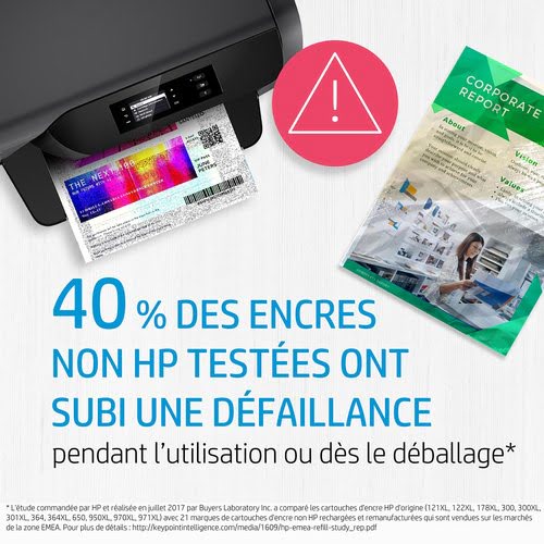 HP 912XL Cartouche d'encre cyan authentique, grande capacité - HP Store  France