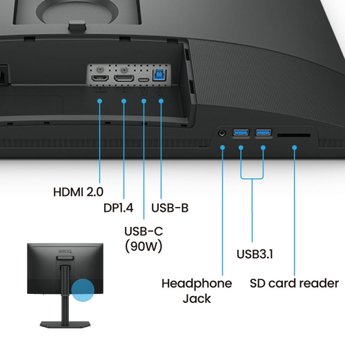 BenQ 24"  9H.LLVLA.TBE - Ecran PC BenQ - grosbill-pro.com - 2