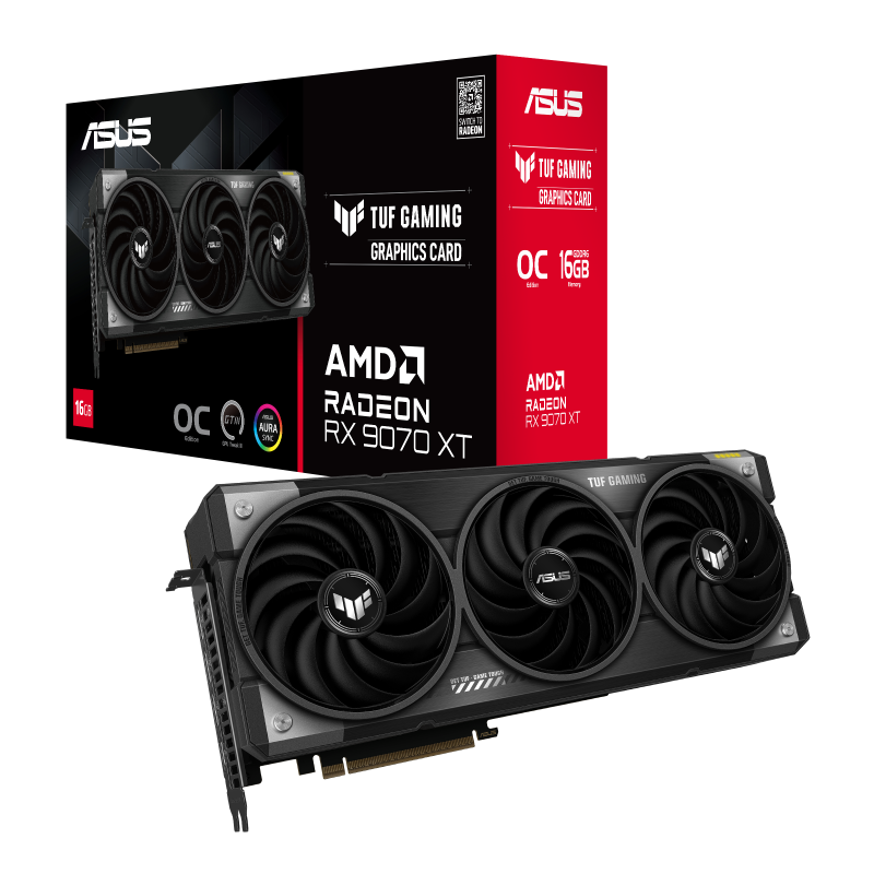 Asus TUF-RX9070XT-O16G-GAMING  - Carte graphique Asus - 0