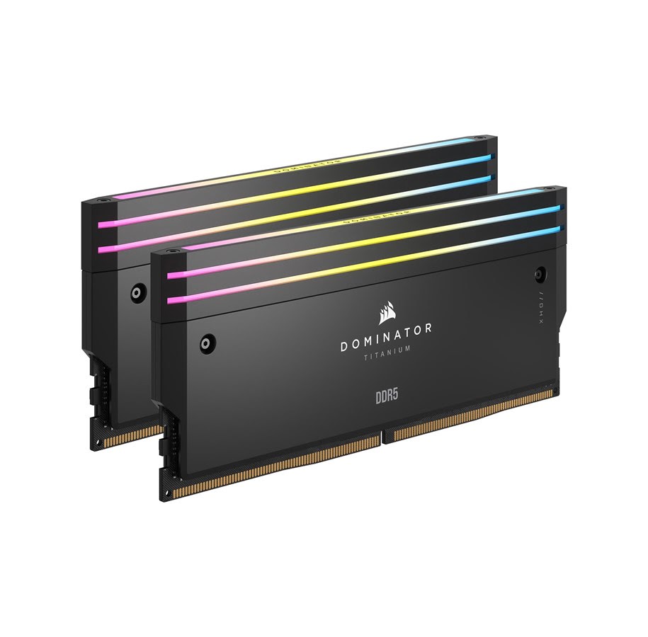 Corsair Dominator Titanium RGB 64Go (2x32Go) DDR5 6000MHz - Mémoire PC Corsair sur grosbill-pro.com - 0