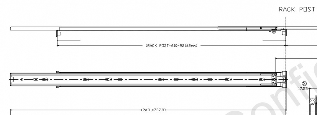 In Win 3RAMIS129500 - Kit de RAIL pour RACK INWIN  (3RAMIS129500) - Achat / Vente Réseau divers sur grosbill-pro.com - 1