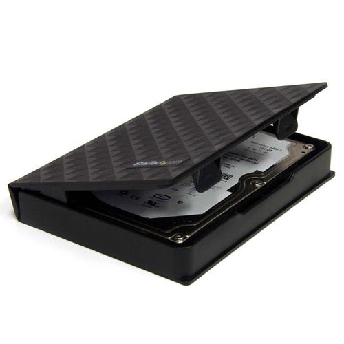 3x2.5 Anti-Static HDD Protector Case Bk - Achat / Vente sur grosbill-pro.com - 1