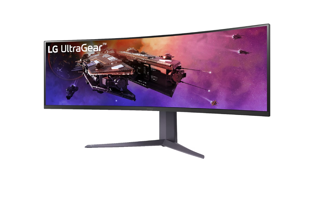 LG 45"  45GR75DC-B - Ecran PC LG - grosbill-pro.com - 1