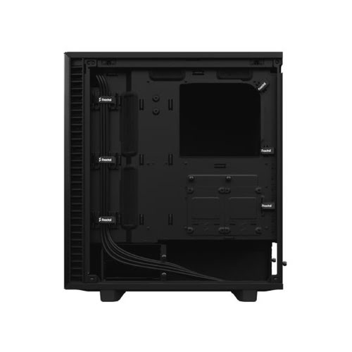 Fractal Design Define 7 Compact Black Midi-Tower - gedÃ¤mmt, schwarz - Achat / Vente sur grosbill-pro.com - 16