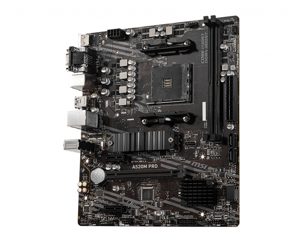 MSI A520M PRO Micro-ATX  - Carte mère MSI - grosbill-pro.com - 3