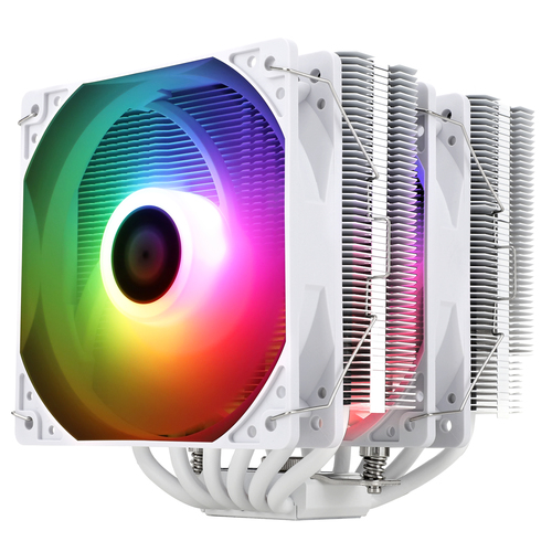 Grosbill Ventilateur CPU Thermalright Peerless Assassin 120 SE Blanc ARGB 25.6 dB