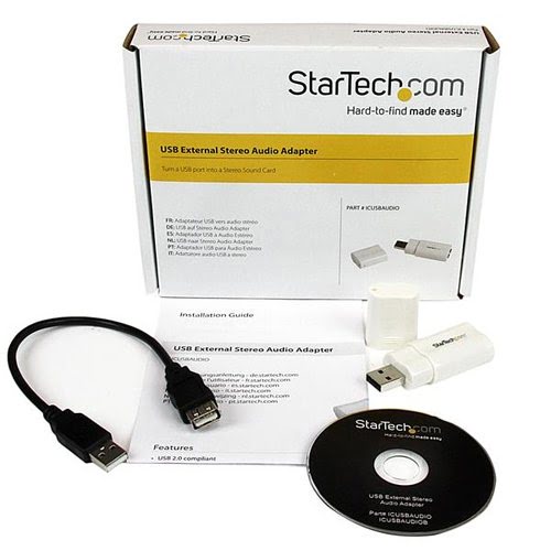 USB to Stereo Audio Adapter Converter - Achat / Vente sur grosbill-pro.com - 5