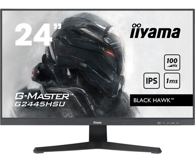 Iiyama 24"   G2445HSU-B1 - Ecran PC Iiyama - grosbill-pro.com - 0