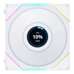 UNI FAN LCD TL 120 - 120mm Blanc