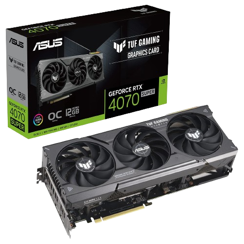 Asus GeForce TUF RTX 4070 SUPER O12G GAMING - Carte graphique - 0