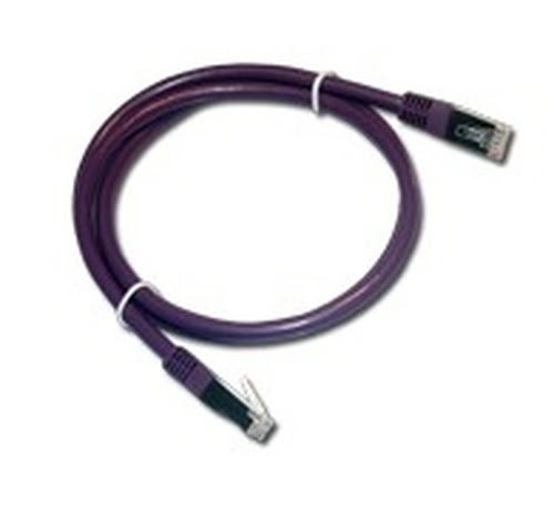 FTP RJ45 cat6 cable 1m Purple - Achat / Vente sur grosbill-pro.com - 0