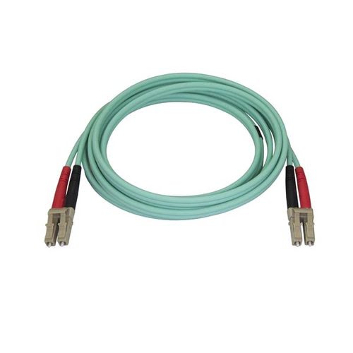 Fiber Optic Cable 2m Aqua MM 50/125 OM4 - Achat / Vente sur grosbill-pro.com - 1