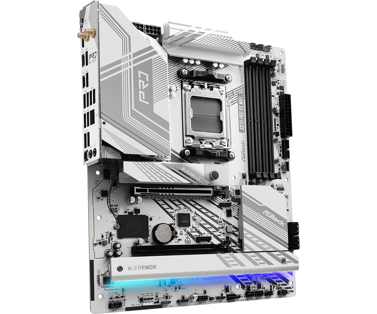 ASRock X870 PRO RS WIFI ATX  - Carte mère ASRock - grosbill-pro.com - 3