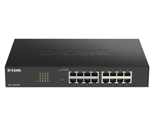 24 Ports Gigabit dont 12 PoE+ - DGS-1100-24PV2/E