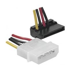 Grosbill Connectique PC GROSBILLAdaptateur Alim SATA coudé vers Molex 