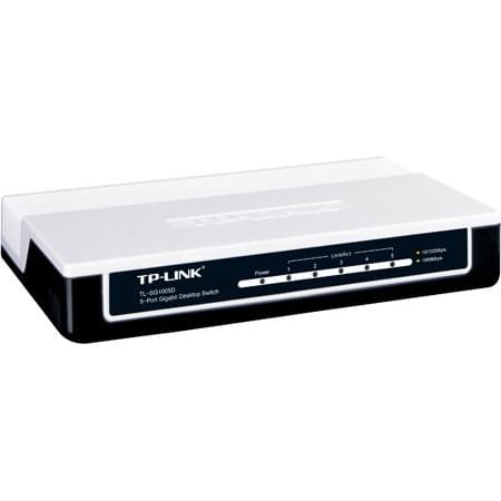 Switch TP-Link 5 Ports 10/100/1000Mbps TL-SG1005D - grosbill-pro.com - 0