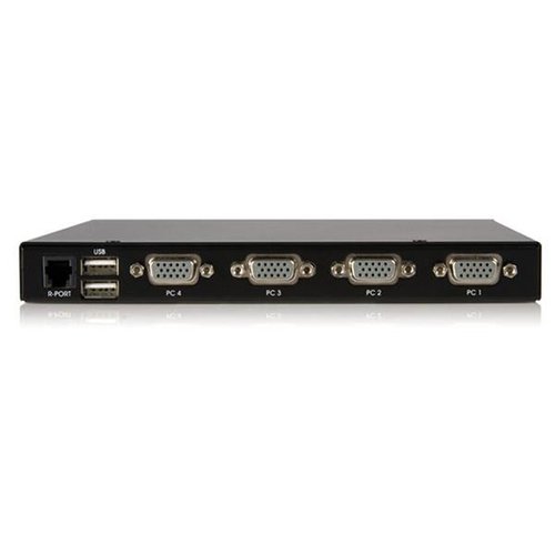 4 Port USB VGA KVM Switch Virtual Media - Achat / Vente sur grosbill-pro.com - 2