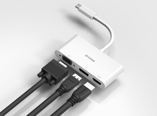 3-in-1 USB-C HDMI/VGA/DisplayPort - Achat / Vente sur grosbill-pro.com - 2