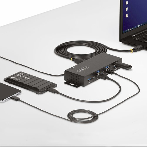 7-PORT MANAGED INDUSTRIAL USB - Achat / Vente sur grosbill-pro.com - 6