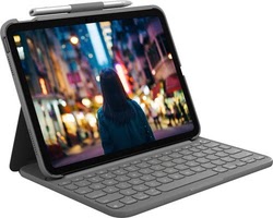 Grosbill Clavier PC Logitech SLIM FOLIO FOR IPAD (10TH GEN)