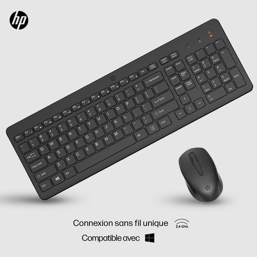 HP 330 Wireless Mouse+Keyboard Combina - Achat / Vente sur grosbill-pro.com - 10